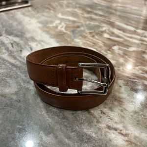 Men’s J.Crew Saddle leather belt size 36